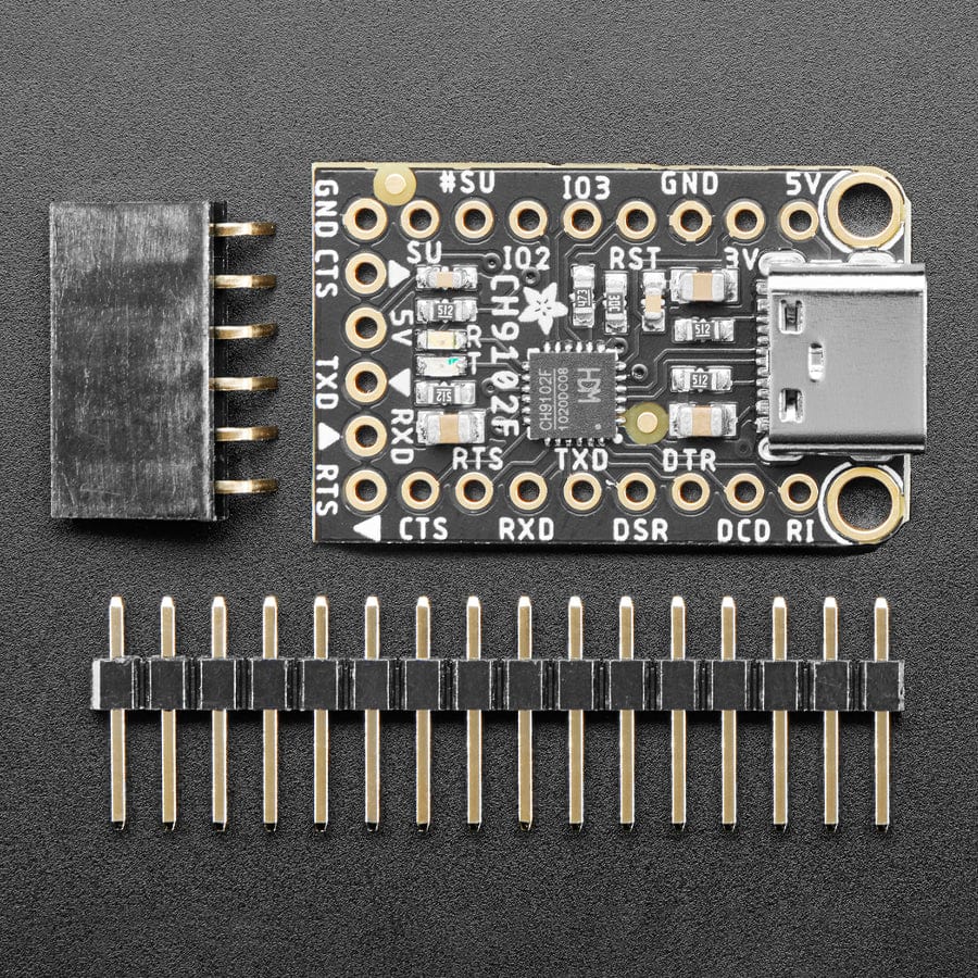Adafruit WCH CH9102F Friend - USB to Serial Converter - Image 2