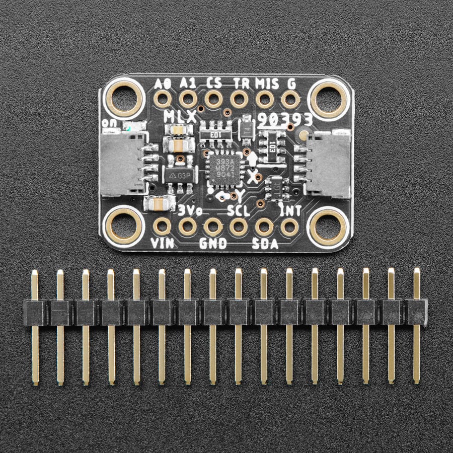 Adafruit Wide-Range Triple-axis Magnetometer - MLX90393 (STEMMA QT) - Image 2