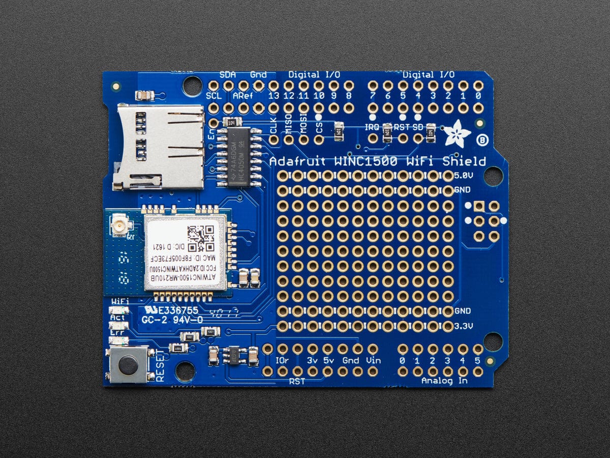 Adafruit WINC1500 WiFi Shield with uFL Connector - Image 2
