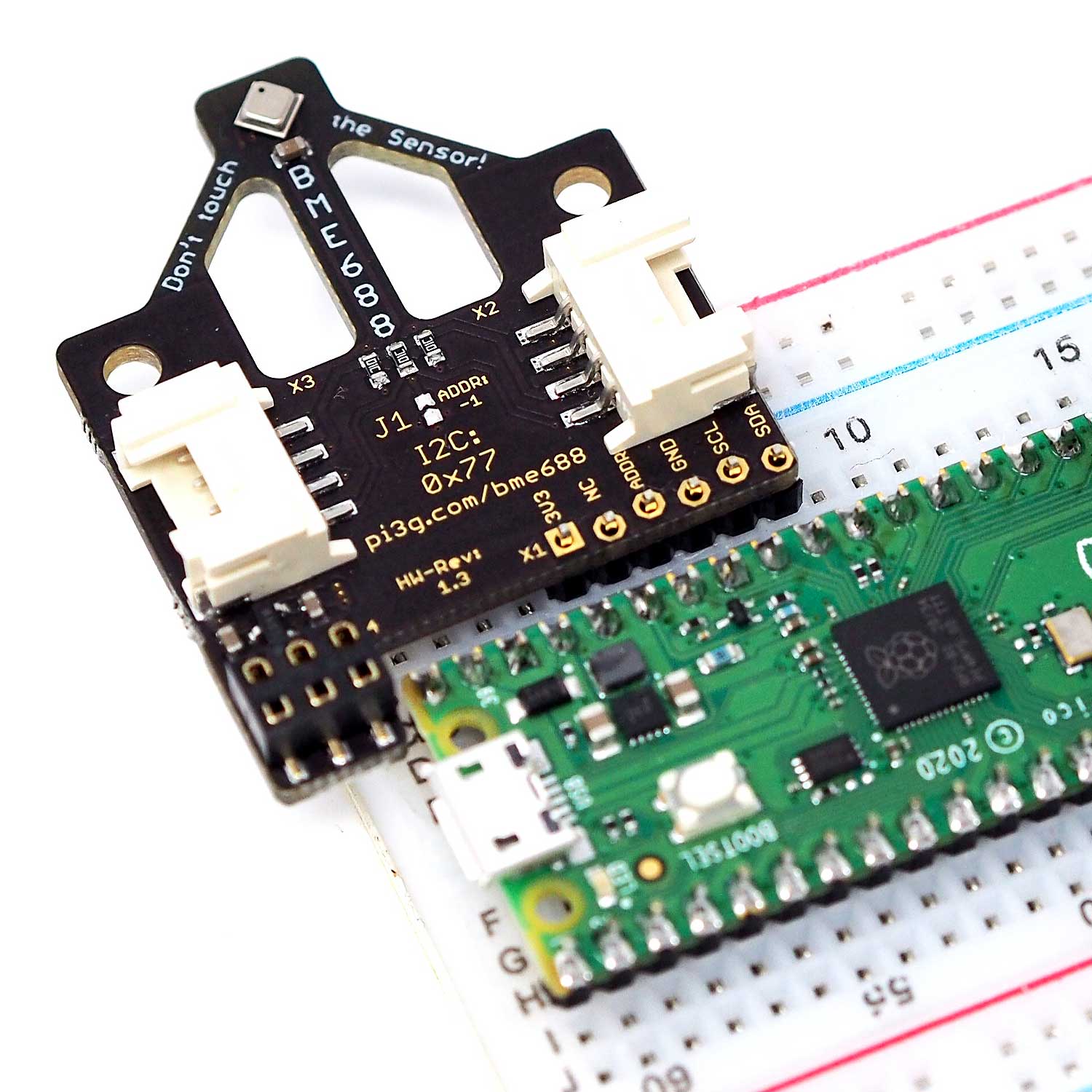 Advanced Bosch BME688 Breakout Board for Raspberry Pi - Image 3