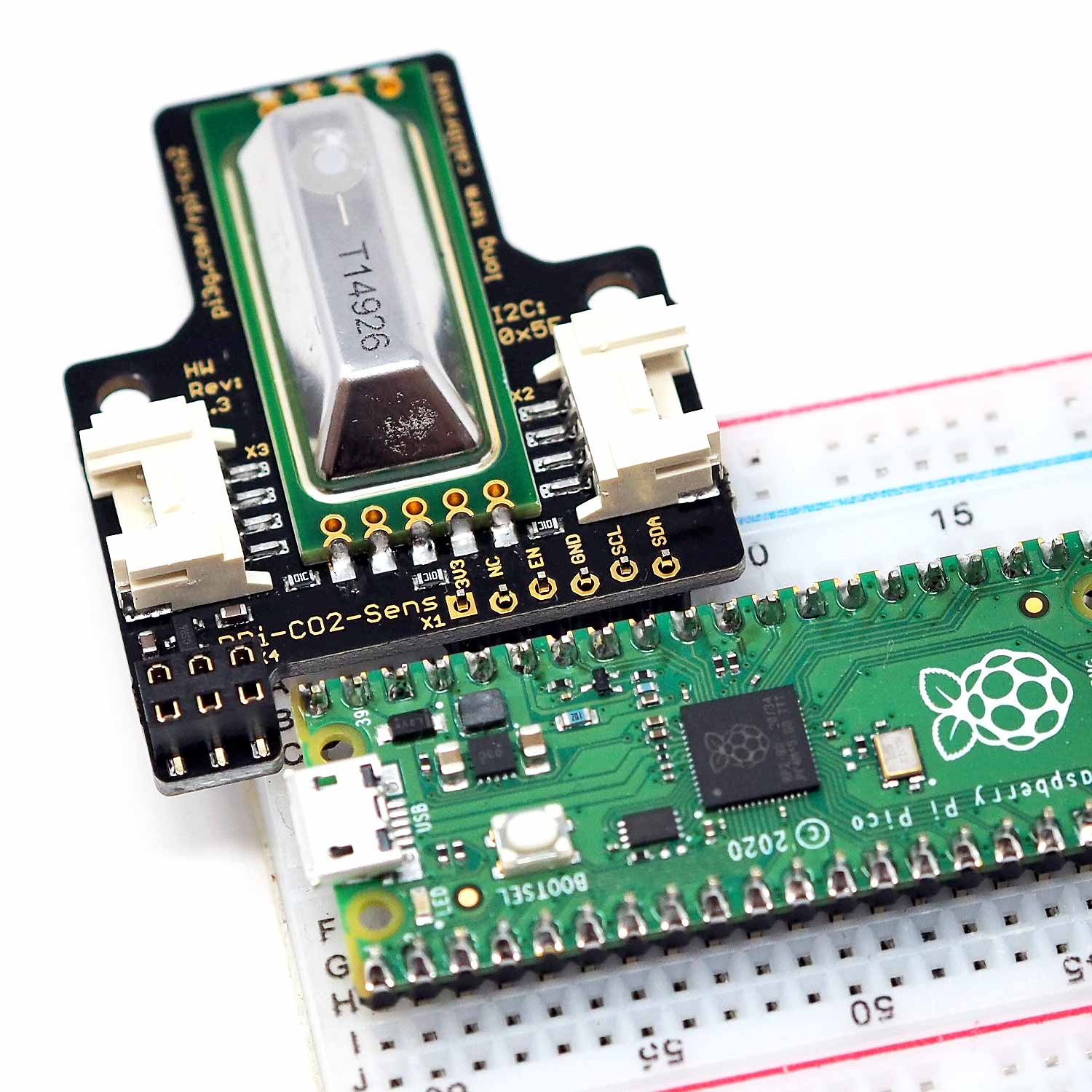 Advanced CO2 Sensor Breakout Board for Raspberry Pi [Discontinued] - Image 3