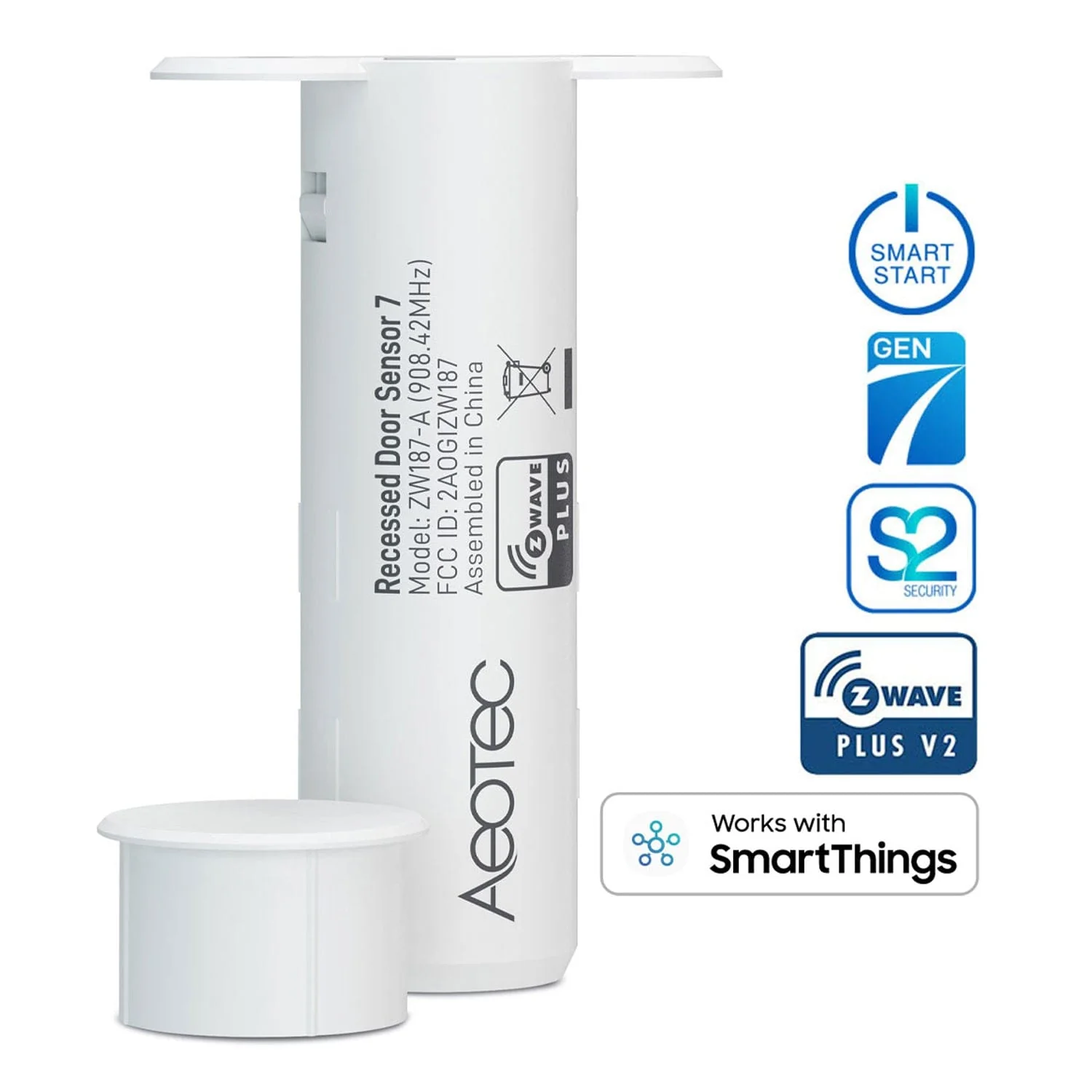 Aeotec Z-Wave Recessed Door Sensor 7 - Image 3