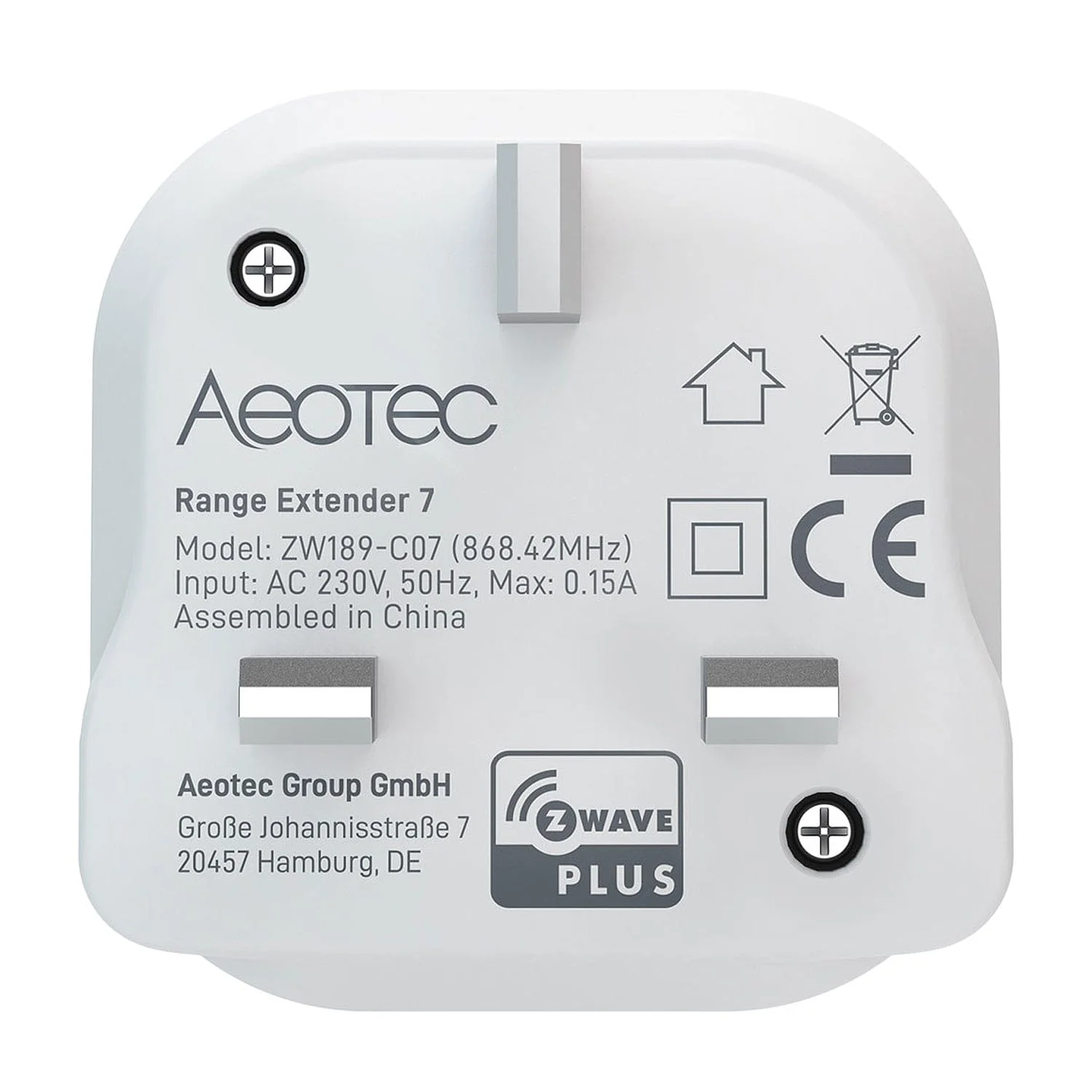 Aeotec Z-Wave Range Extender 7 (UK) - Image 9