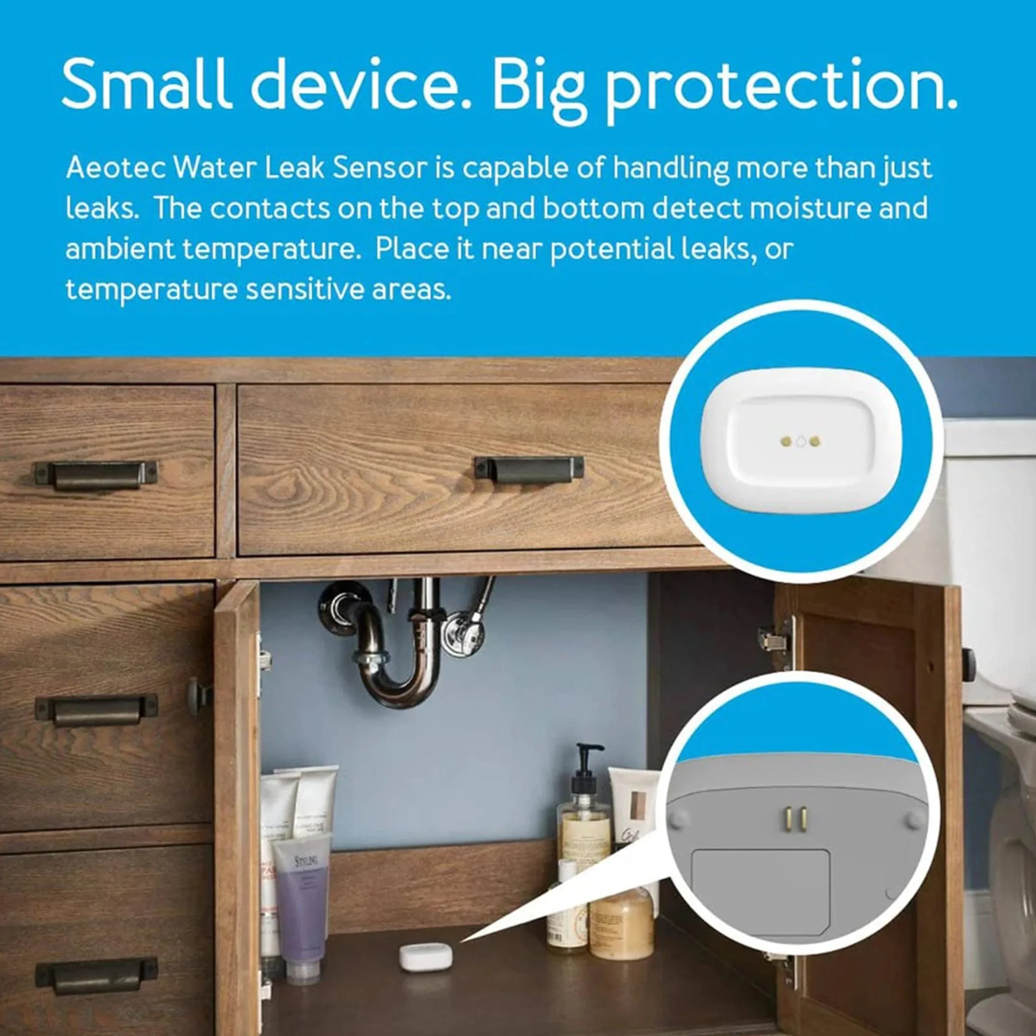 Aeotec Zigbee Water Leak Sensor - Image 5