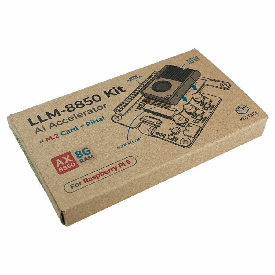 M5Stack AI-8850 LLM Accelerator M.2 Kit (8GB) - Image 10