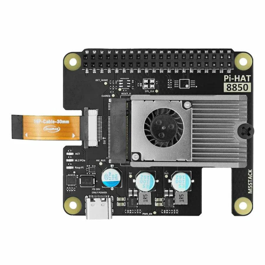 M5Stack AI-8850 LLM Accelerator M.2 Kit (8GB) - Image 8