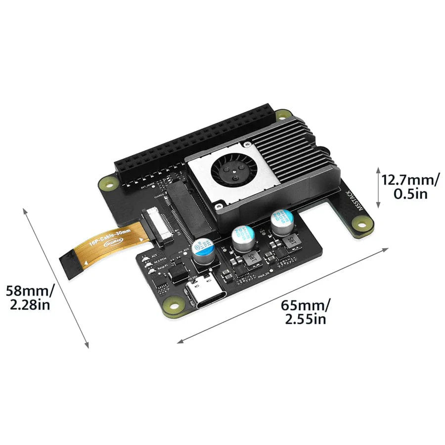 M5Stack AI-8850 LLM Accelerator M.2 Kit (8GB) - Image 9