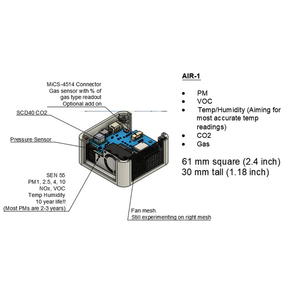 AIR-1 Air Quality Sensor for Home Assistant - Image 10