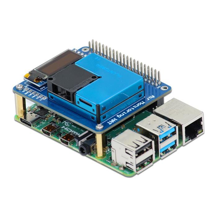 Air Monitoring HAT for Raspberry Pi (PMSA003) - Image 3