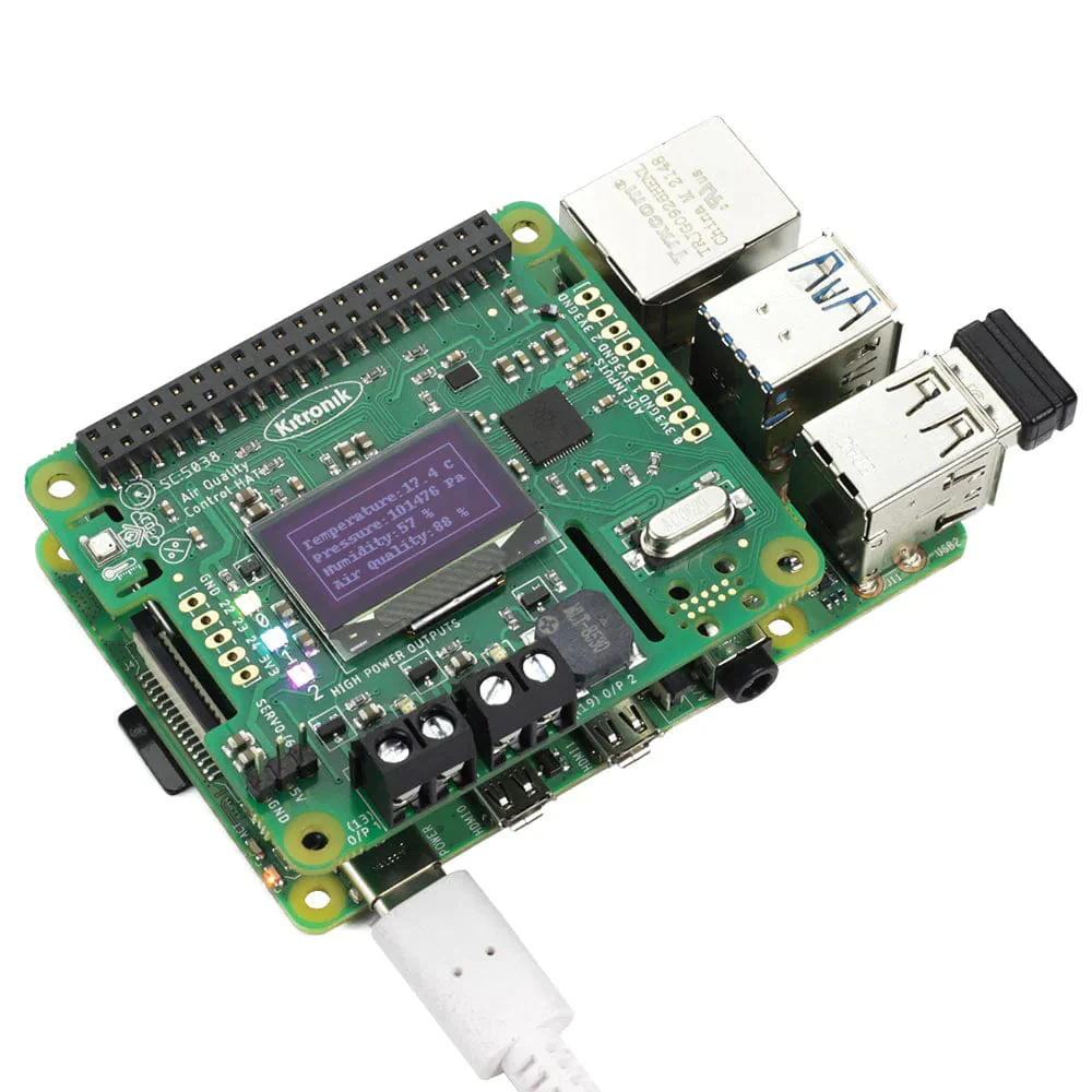 Air Quality Control HAT for Raspberry Pi - Image 2