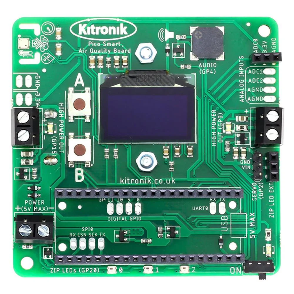 Air Quality Datalogging Board for Pico - Image 2