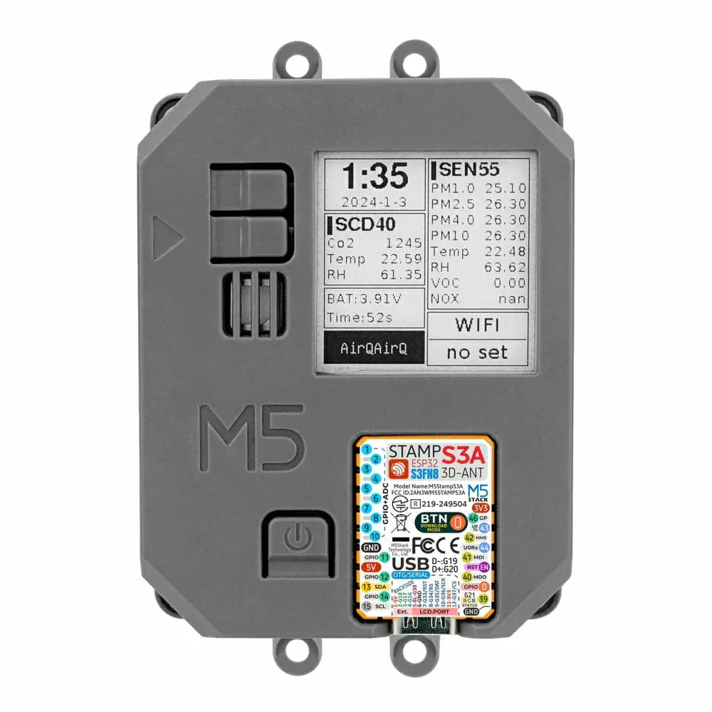 Air Quality Kit v1.1 with M5StampS3A (SEN55, SCD40) - Image 9