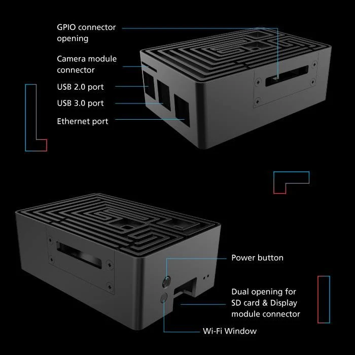Akasa Maze Pro Raspberry Pi 4 Case [discontinued] - Image 7