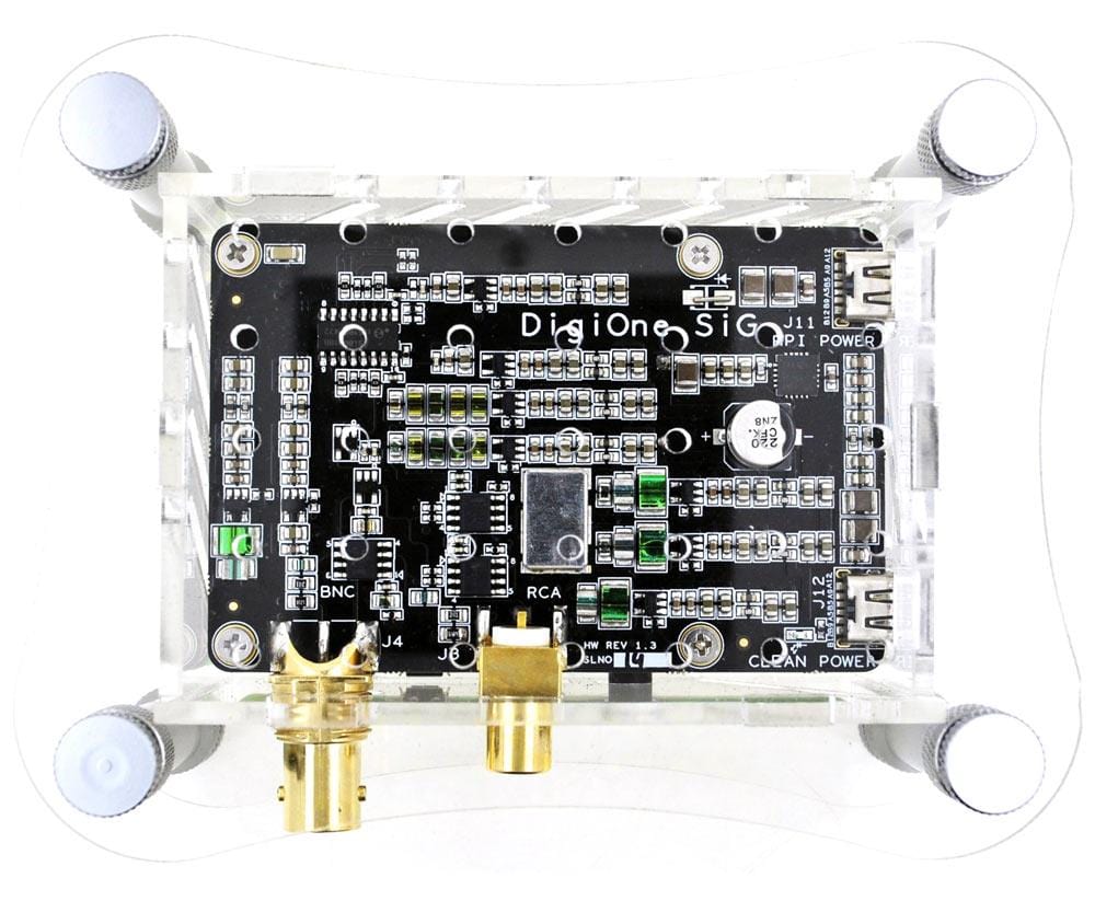 Allo DigiOne Signature Case for Raspberry Pi 4 - Clear [discontinued] - Image 5