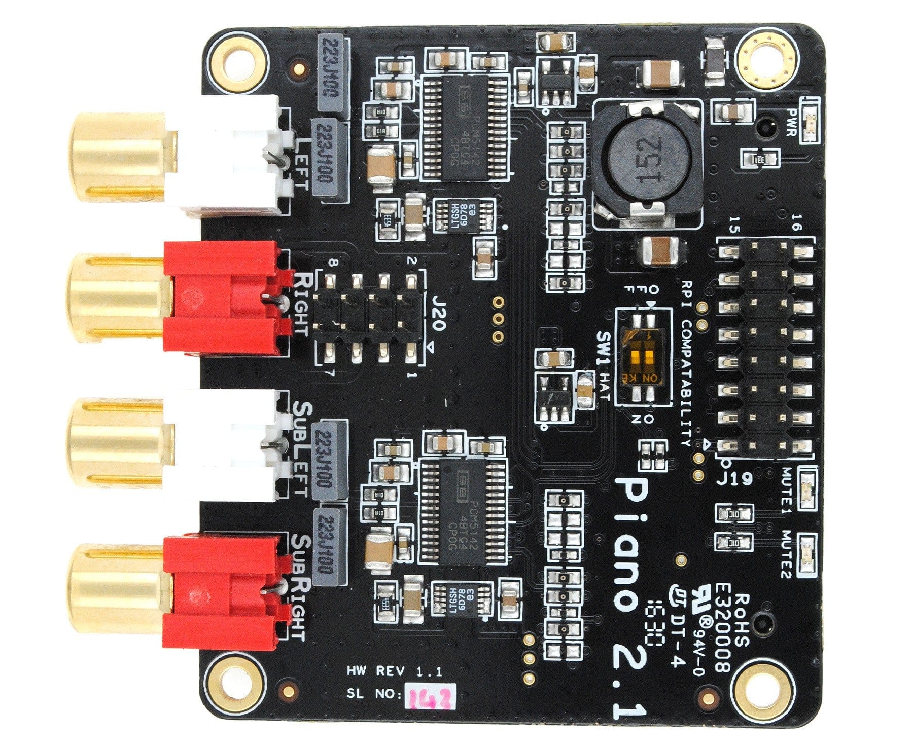 Allo Piano 2.1 "Slave" DAC w/ Subwoofer Out [discontinued] - Image 3