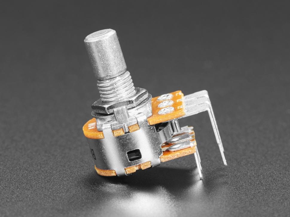 Alpha Dual-Gang 16mm Right-angle PC Mount - 100K Audio (RV16A01F-41-15R1-100K-30H4) - Image 3