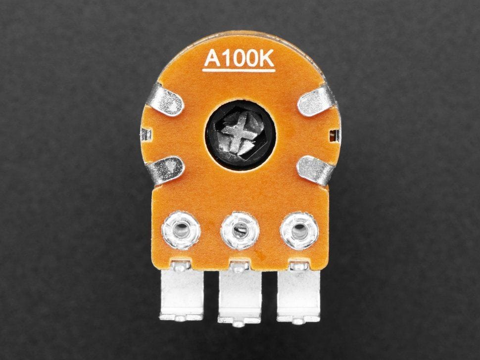 Alpha Dual-Gang 16mm Right-angle PC Mount - 100K Audio (RV16A01F-41-15R1-100K-30H4) - Image 4