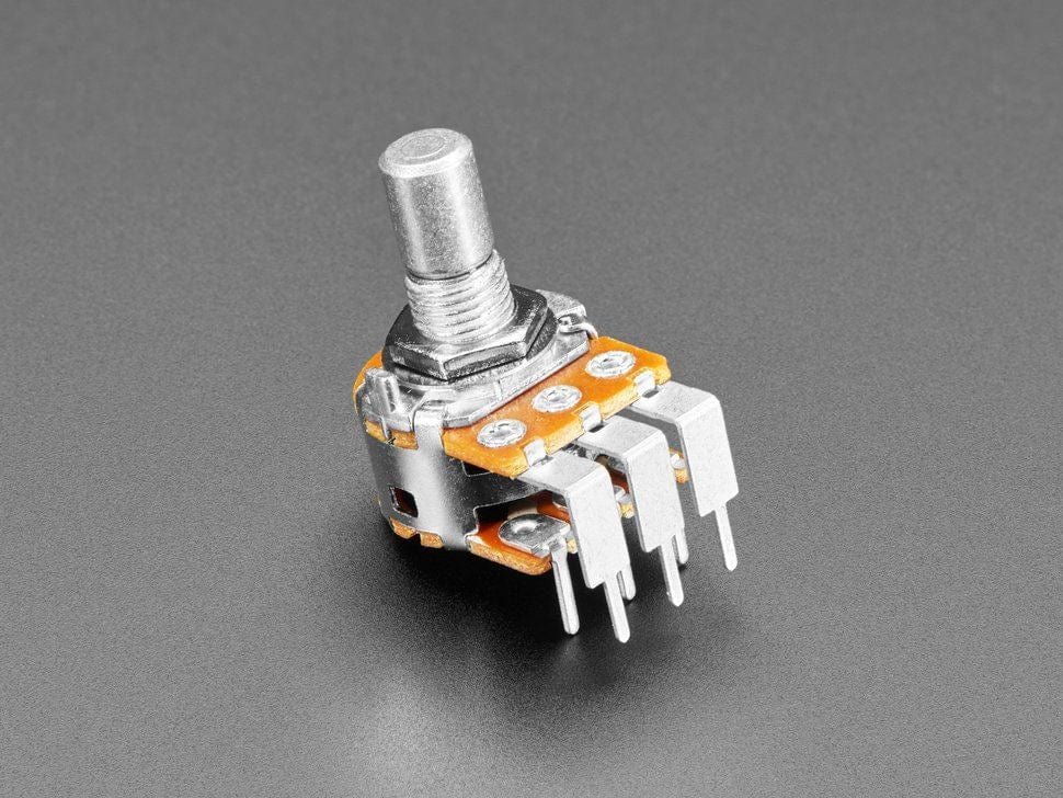 Alpha Dual-Gang 16mm Right-angle PC Mount - 1K Audio (RV16A01F-41-15R1-A1K-30H4)