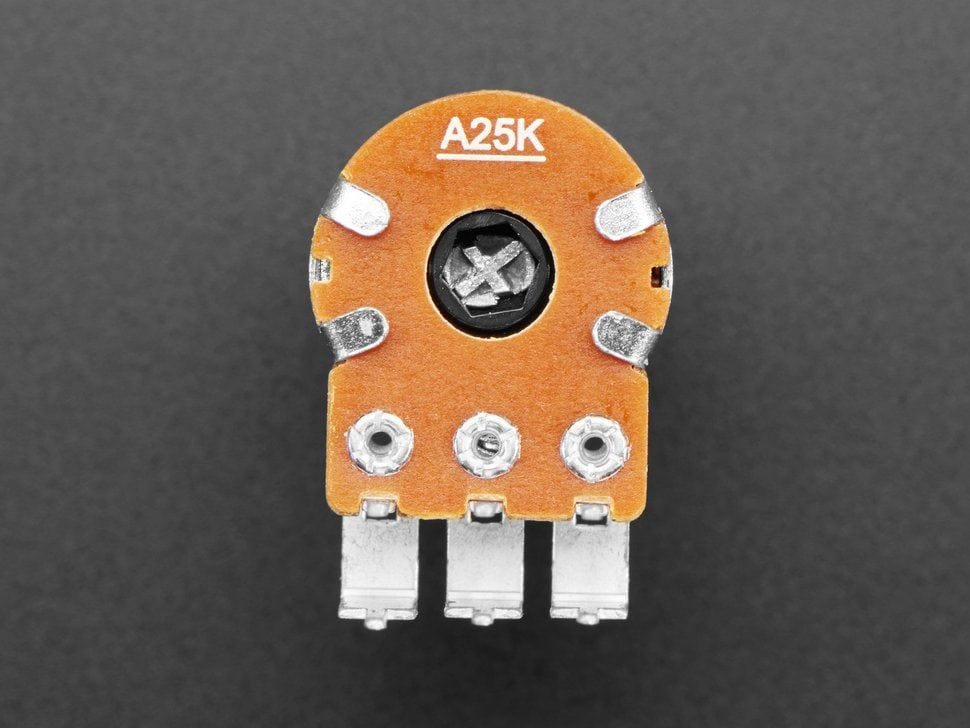 Alpha Dual-Gang 16mm Right-angle PC Mount - 25K Audio (RV16A01F-41-15R1-A25K-30H4) [discontinued] - Image 4