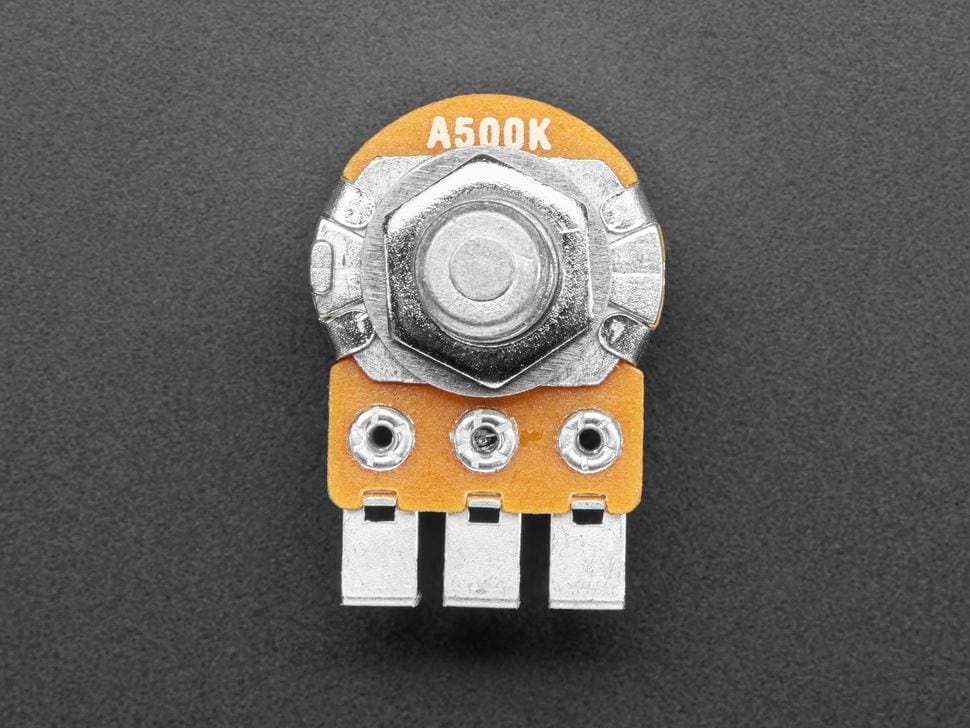 Alpha Dual-Gang 16mm Right-angle PC Mount - 500K Audio (RV16A01F-41-15R1-A500K-30H4) - Image 2