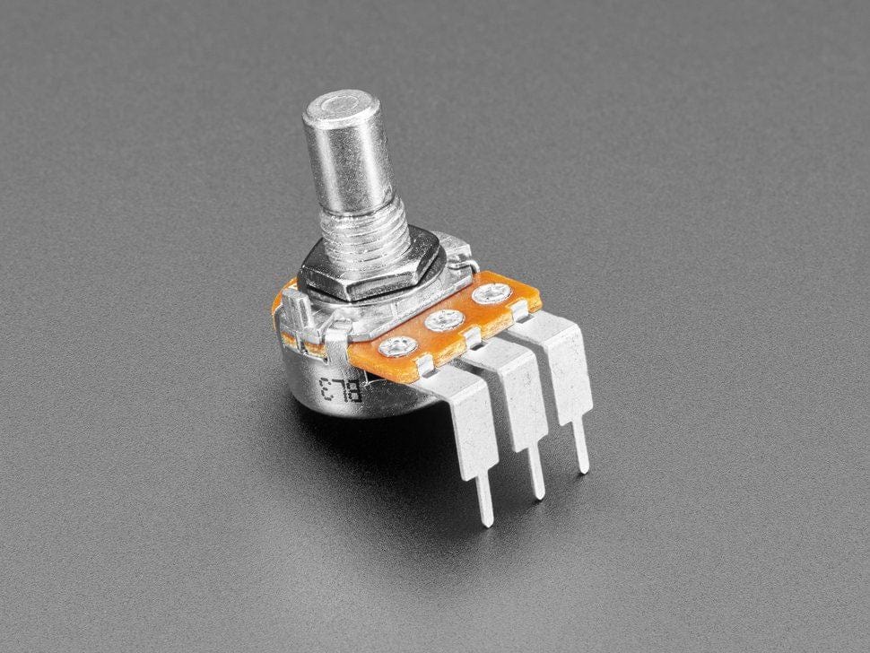 Alpha Single-Gang 16mm Right-angle PC Mount - 500K Linear (RV16AF-41-15R1-B500K-30H4)