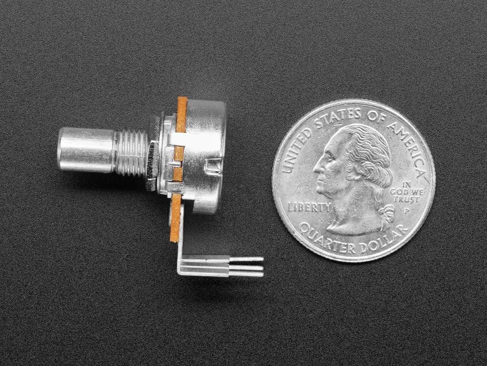 Alpha Single-Gang 16mm Right-angle PC Mount - 500K Linear (RV16AF-41-15R1-B500K-30H4) - Image 5