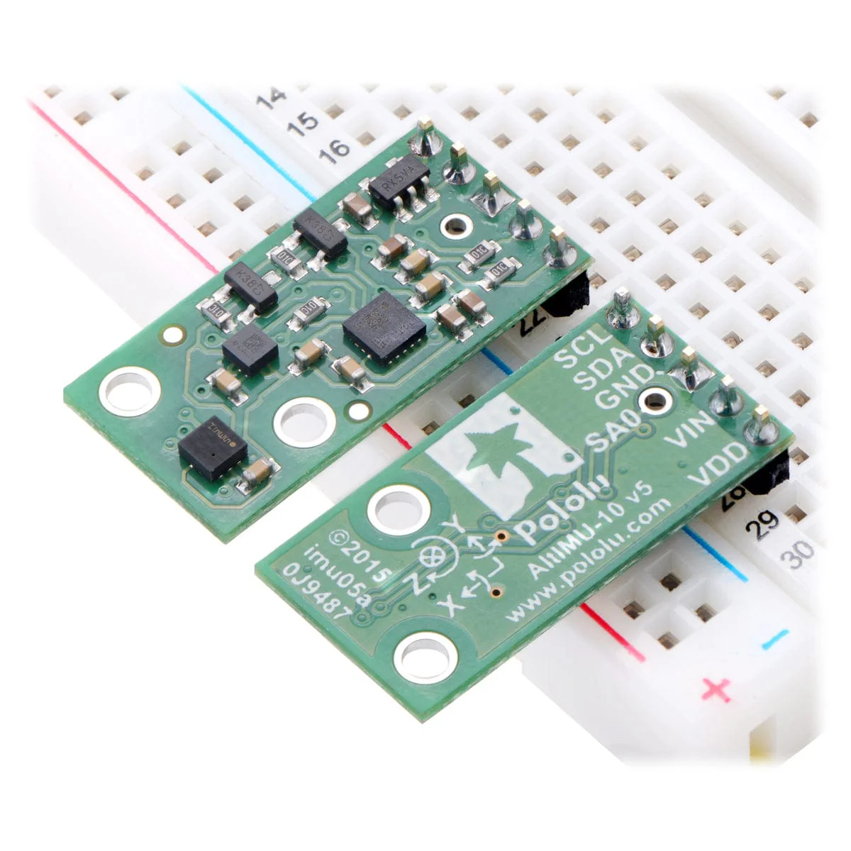 AltIMU-10 v5 Gyro, Accelerometer, Compass & Altimeter [Discontinued] - Image 3