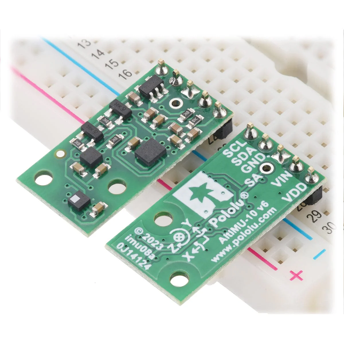 AltIMU-10 v6 Gyro, Accelerometer, Compass and Altimeter (LSM6DSO, LIS3MDL & LPS22DF) - Image 3