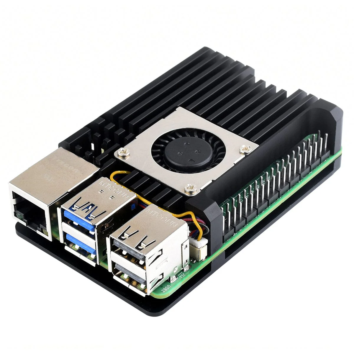 Aluminium Alloy Case with Blower Fan for Raspberry Pi 5 [Discontinued] - Image 3