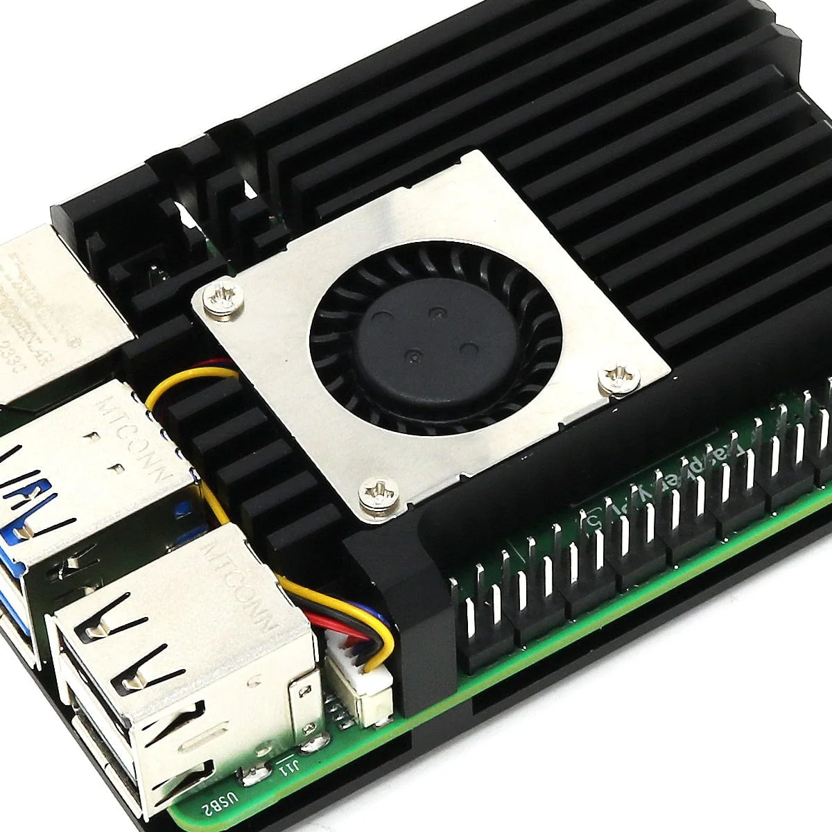 Aluminium Armour Blower Fan Heatsink Case for Raspberry Pi 5 - Image 2