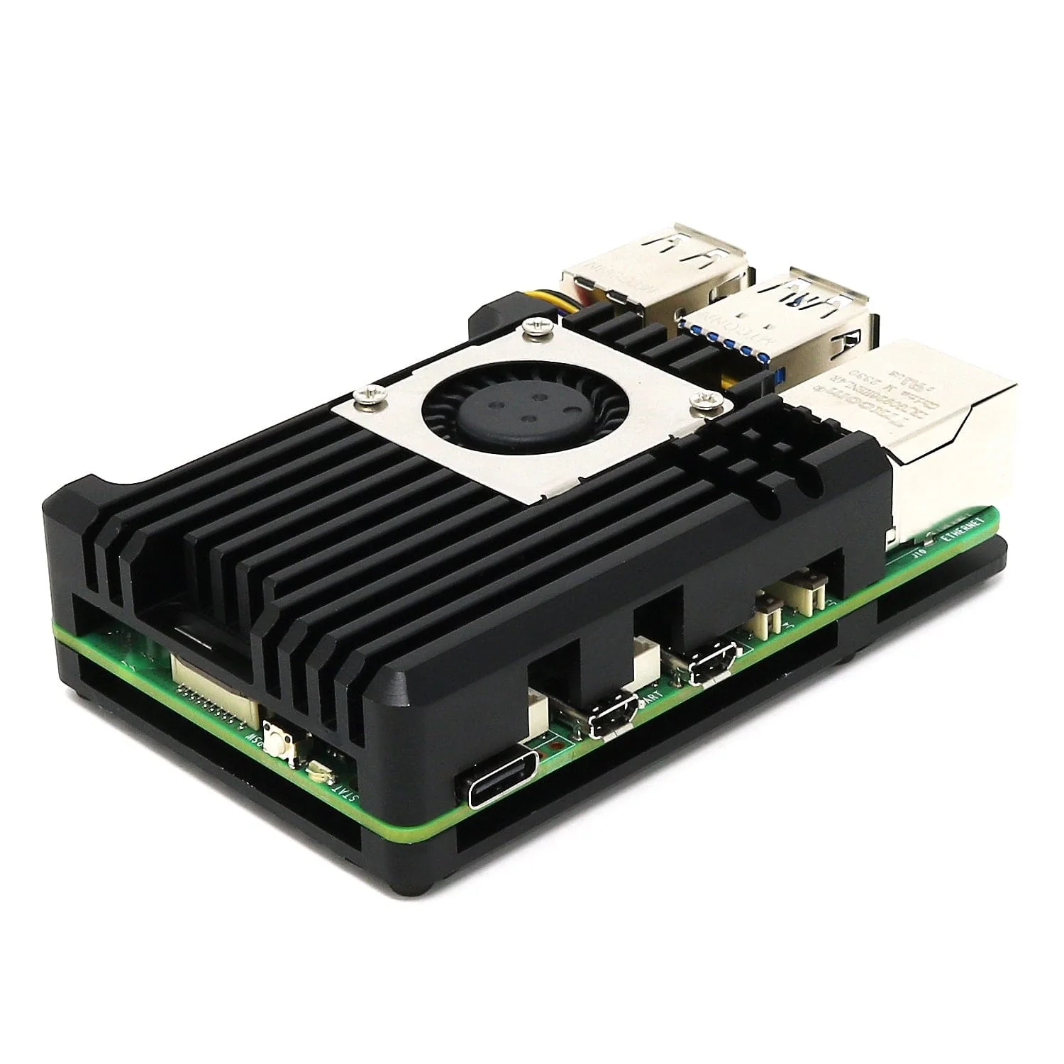 Aluminium Armour Blower Fan Heatsink Case for Raspberry Pi 5 - Image 3