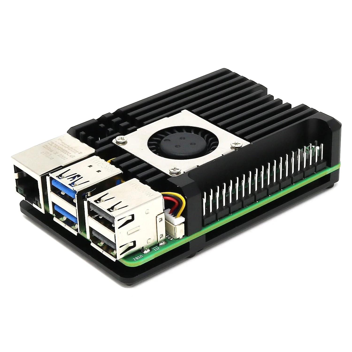 Aluminium Armour Blower Fan Heatsink Case for Raspberry Pi 5 - Image 4