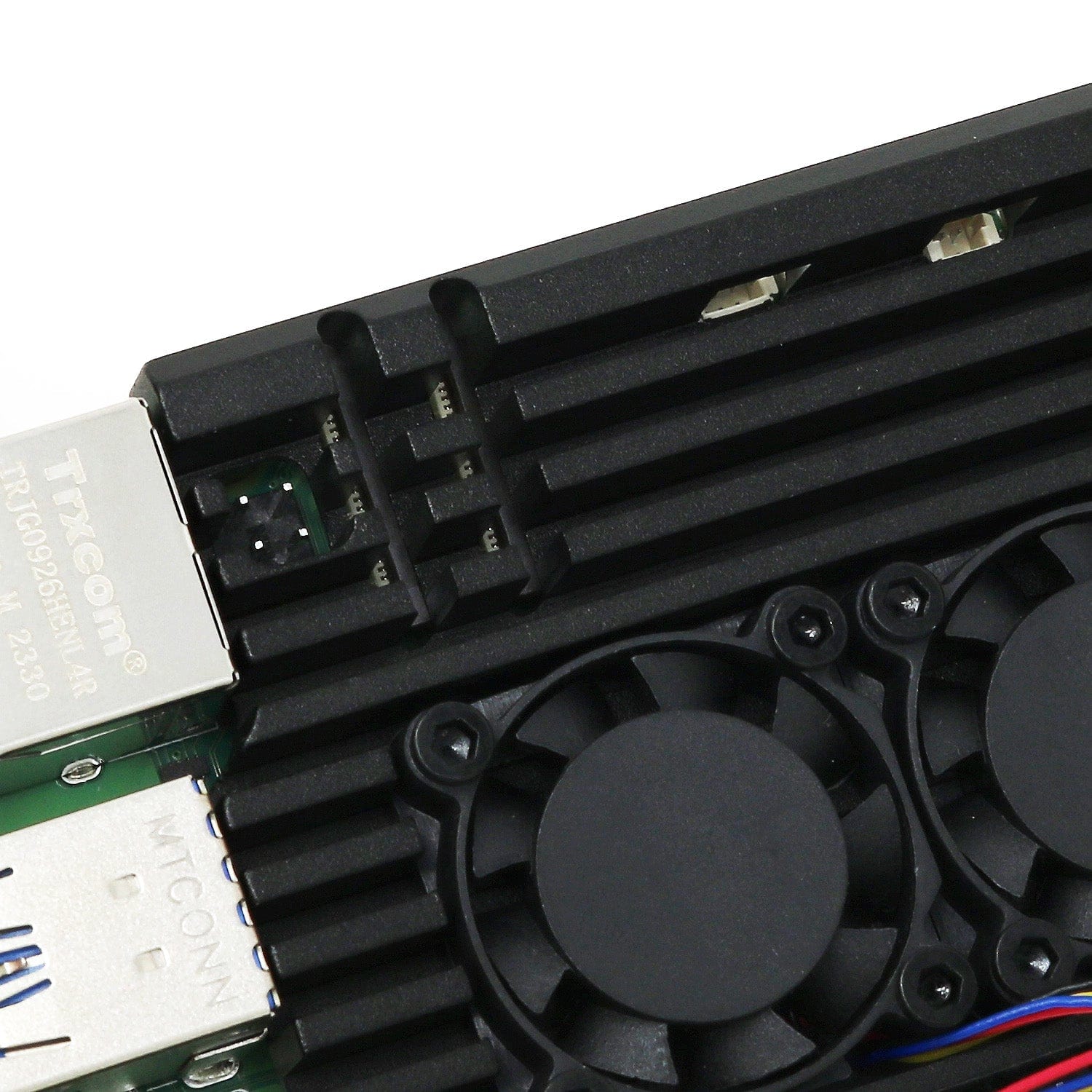 Aluminium Armour Dual-Fan Heatsink Case for Raspberry Pi 5 - Image 7