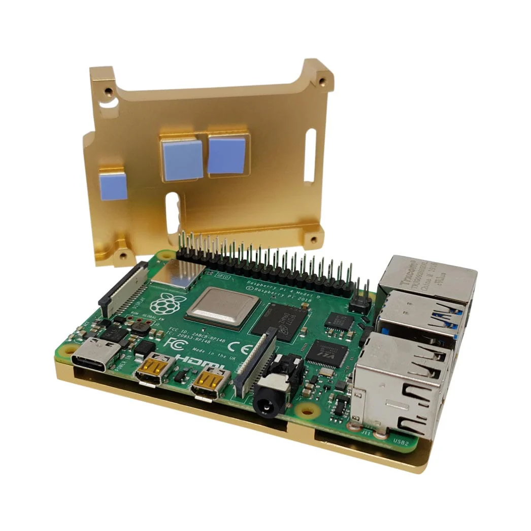 Aluminium Armour - Heatsink Case for Raspberry Pi 4 - Image 6