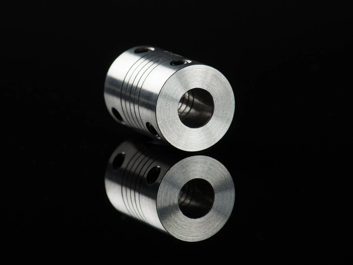 Aluminum Flex Shaft Coupler - 5mm to 8mm - Image 3