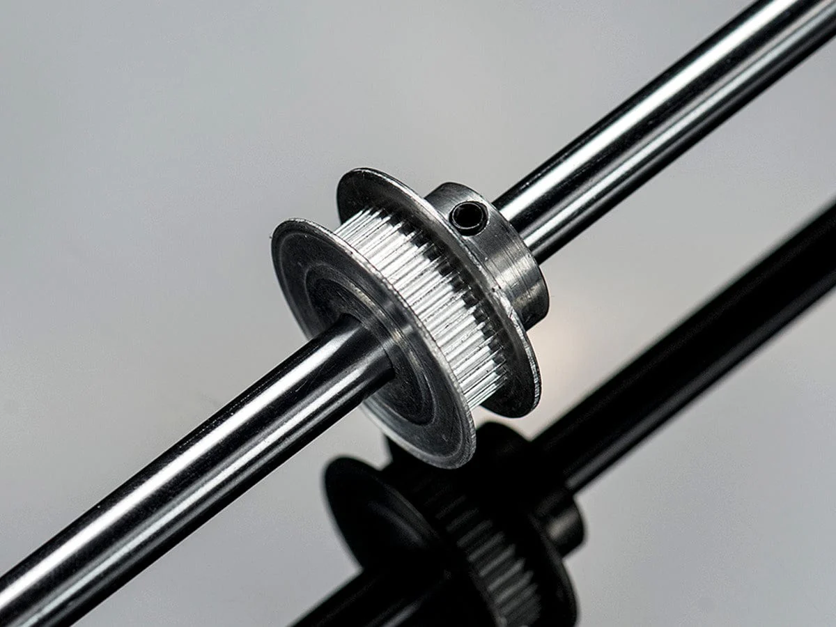 Aluminum GT2 Timing Pulley - 6mm Belt - 36 Tooth - 8mm Bore [Discontinued] - Image 2