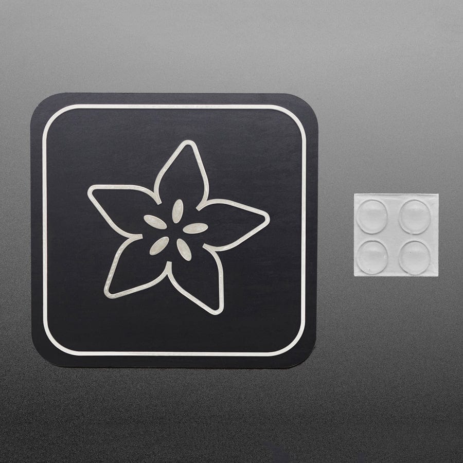 Aluminum PCB Coaster with Adafruit Logo - Image 2