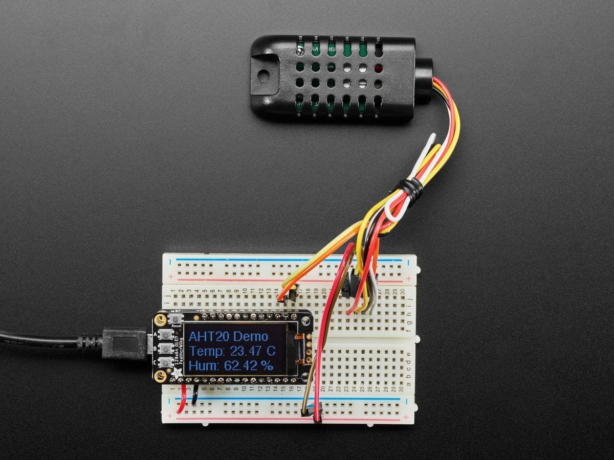 AM2301B - Wired Enclosed AHT20 - Temperature and Humidity Sensor - Image 2