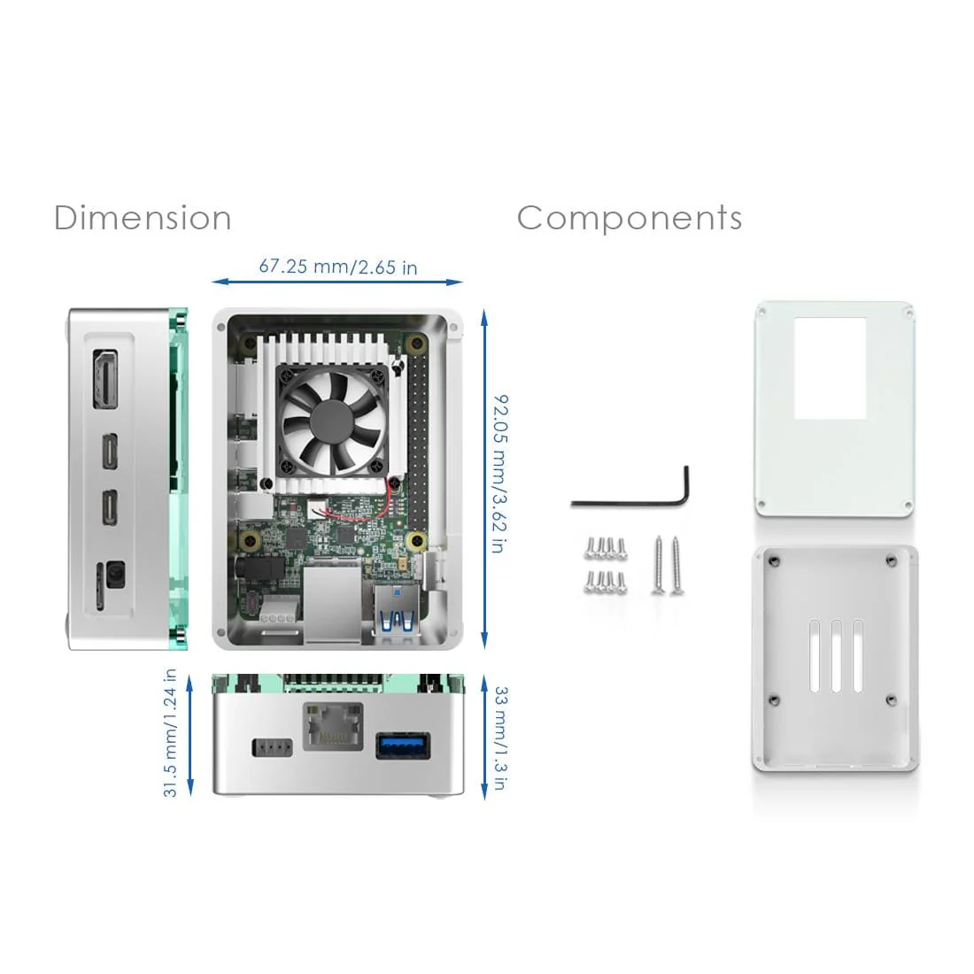 Anidees Google Coral Dev Board Case - Image 7