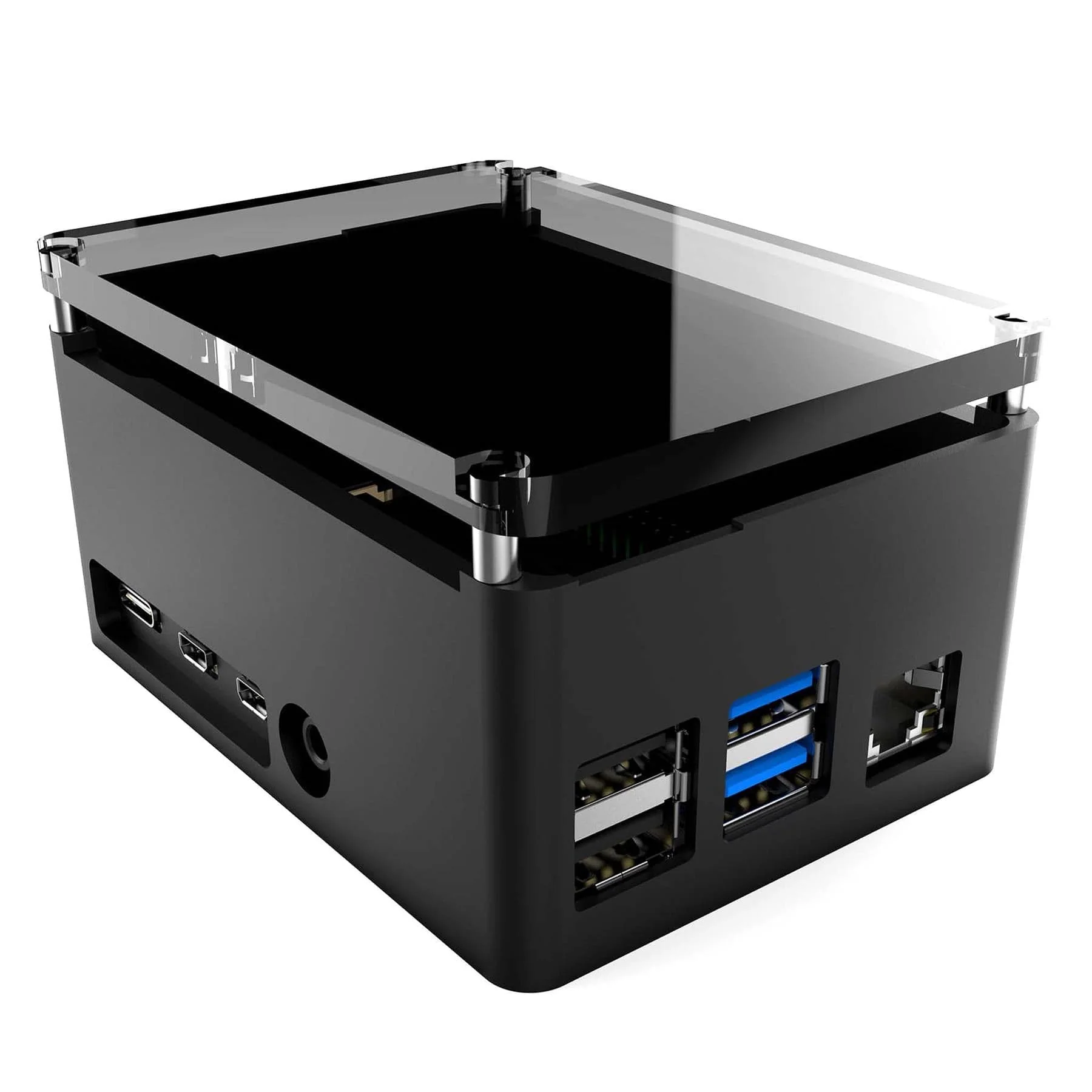 Anidees PRO Extra Tall Raspberry Pi 4 Case - Black [Discontinued] - Image 4