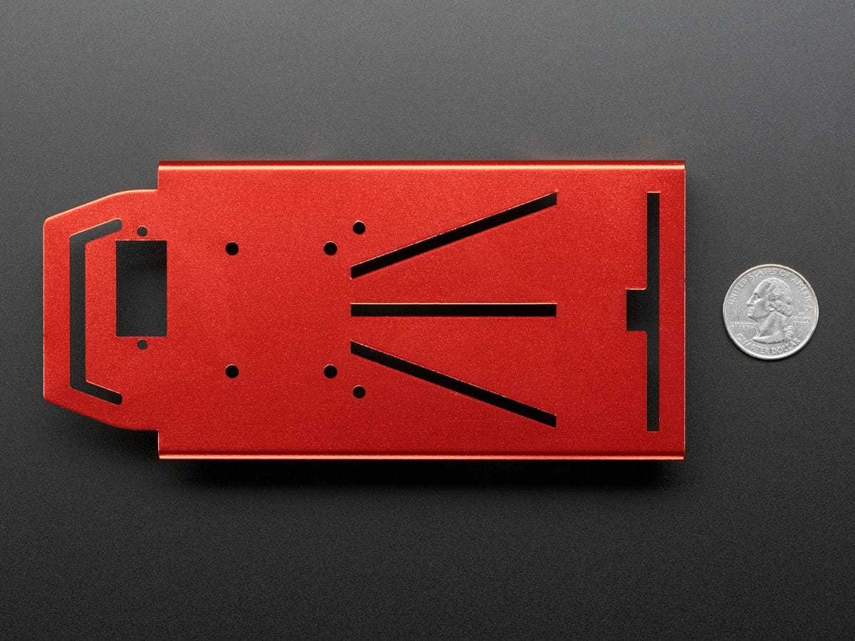Anodized Aluminum Metal Chasis for a Mini Robot Rover - Image 3