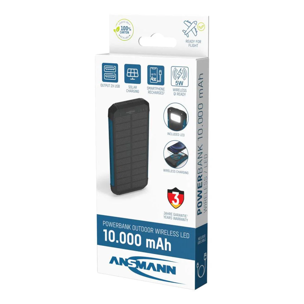 ANSMANN PB212W Outdoor 10,000mAh Power Bank - Image 7