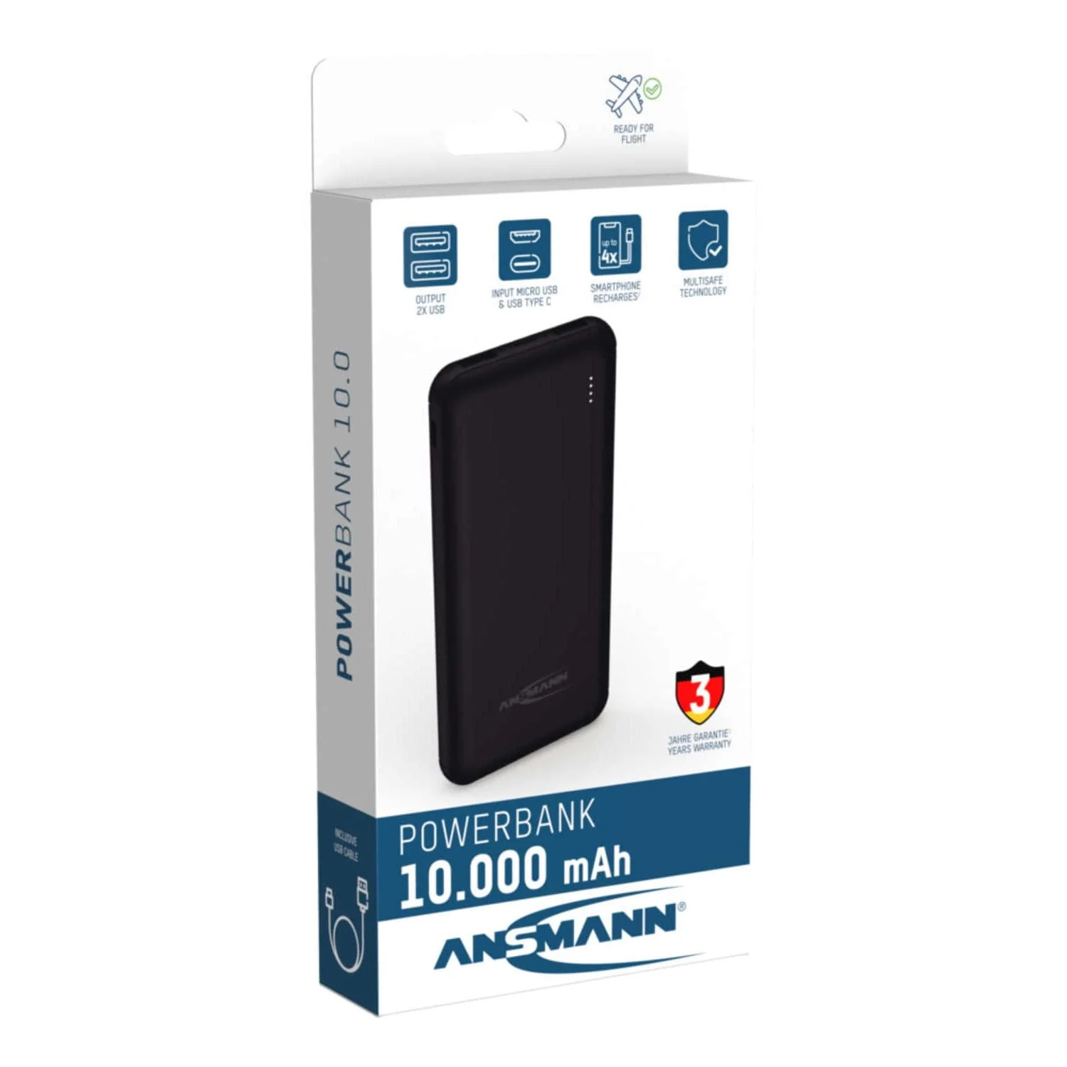 ANSMANN PB212 10,000mAh Power Bank - Image 8