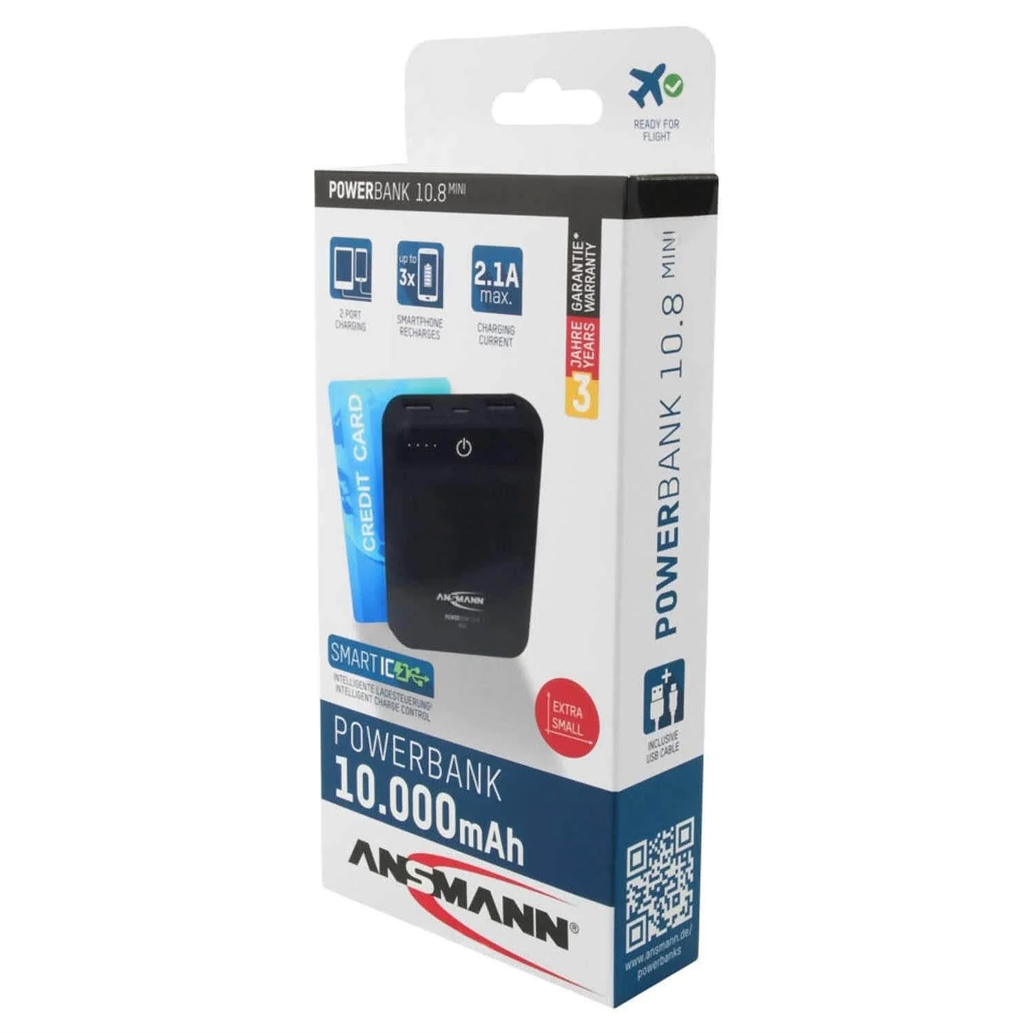 ANSMANN Power Bank 10.8 Mini (10,000mAh) [Discontinued] - Image 9