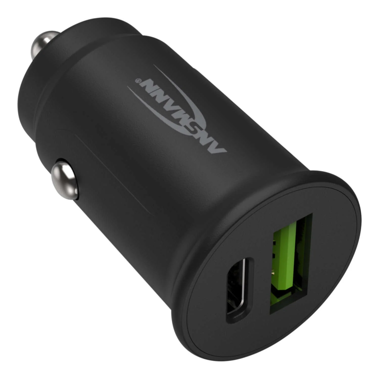 ANSMANN USB-A/USB-C In-Car Charger with PD and QC3.0 - Image 6
