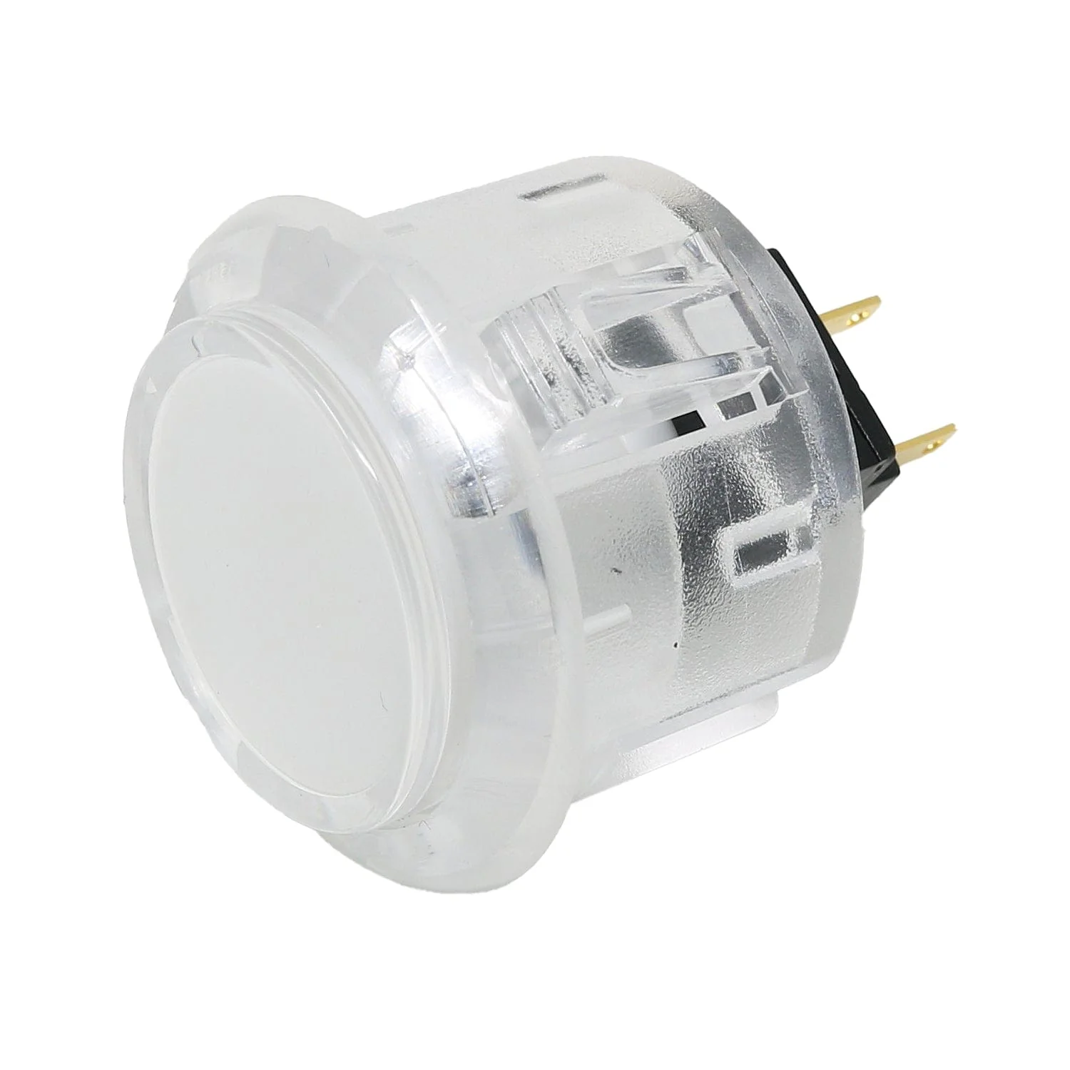 Arcade Button - 30mm Translucent Clear