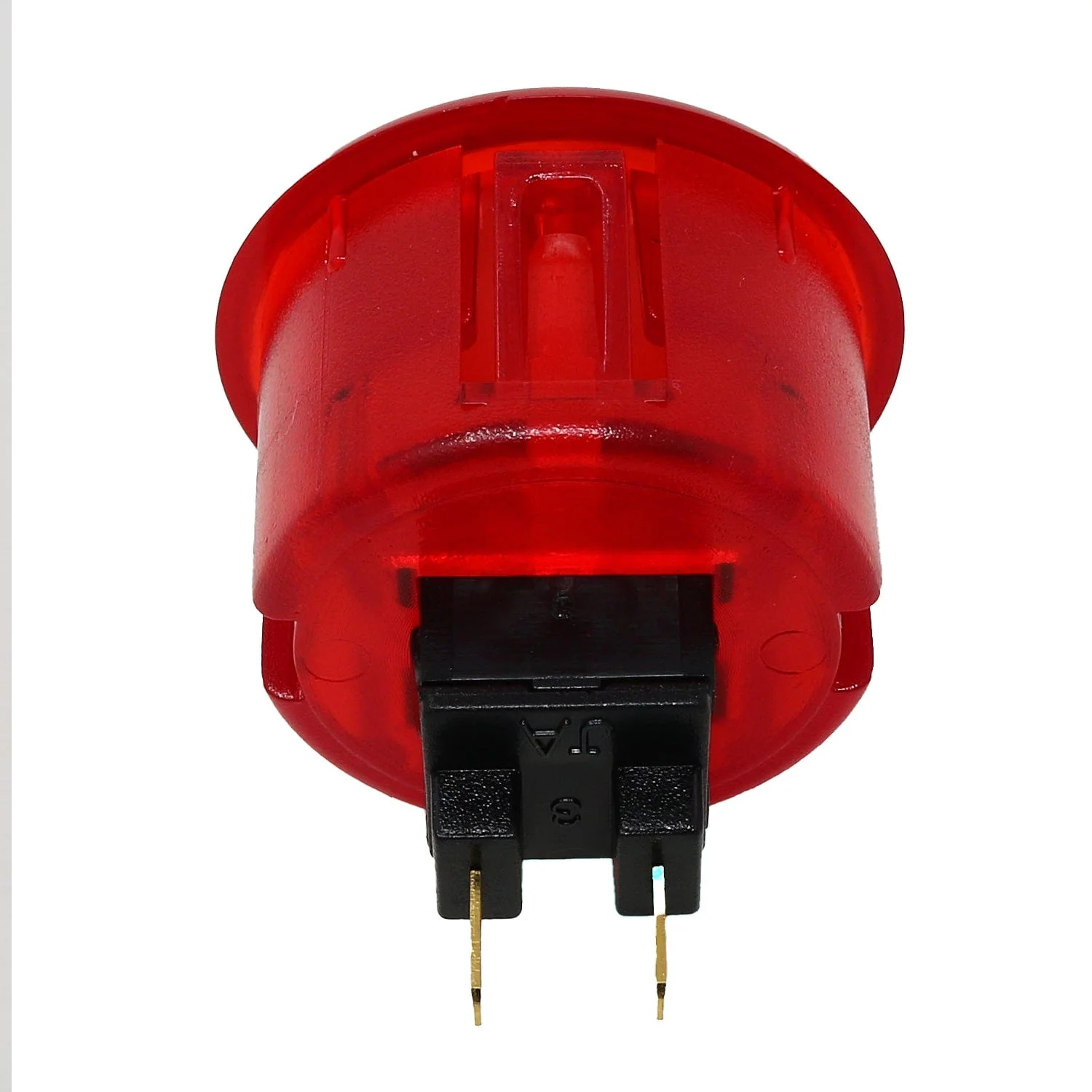 Arcade Button - 30mm Translucent Red - Image 2