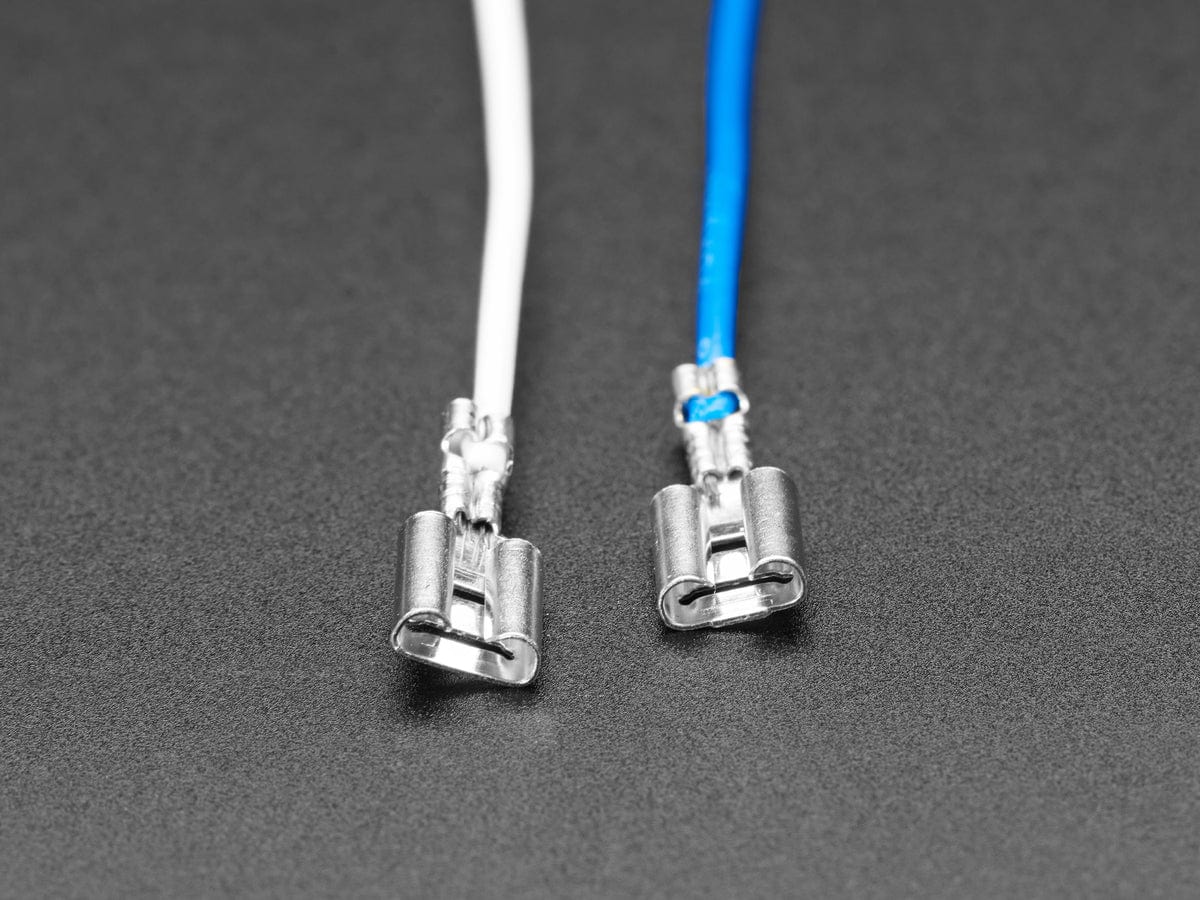 Arcade Button and Switch Quick-Connect Wires - 4.8mm/0.187" (10-pack) - Image 3