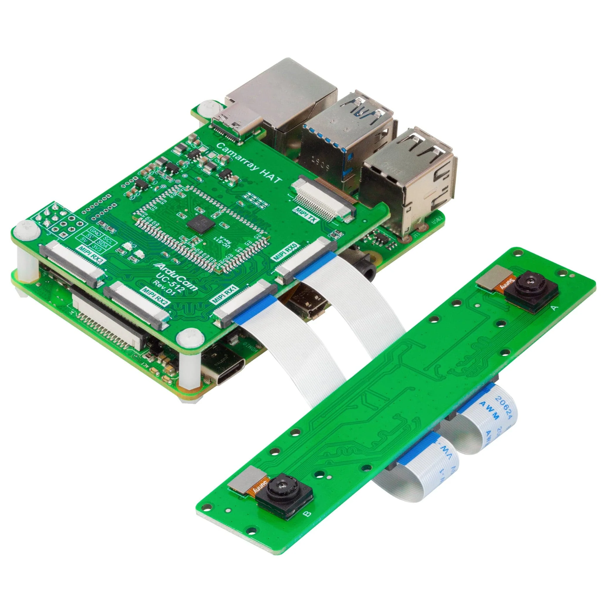 Arducam 5MP Synchronized Stereo Camera Bundle for Raspberry Pi [Discontinued] - Image 5