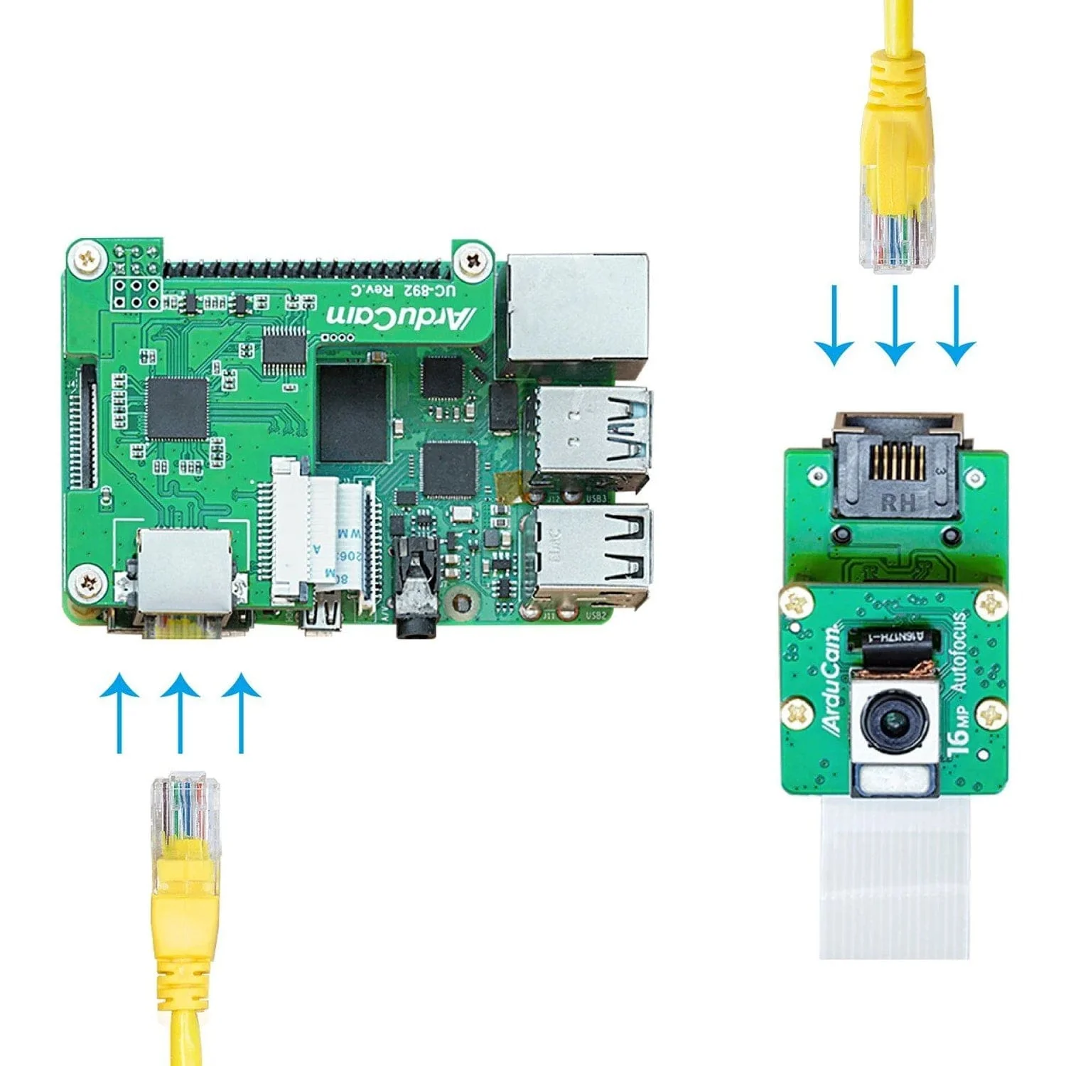 Arducam LAN Cable Extension Kit for Raspberry Pi Camera - Image 2